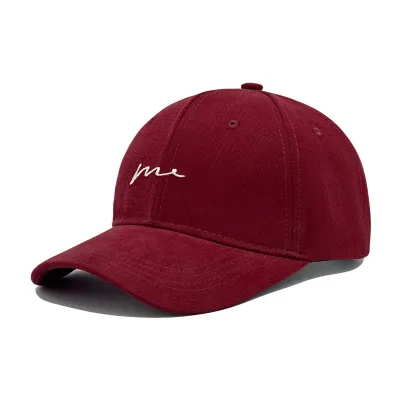 Fashion Casual Solid Color Simple Embroidered Baseball Cap