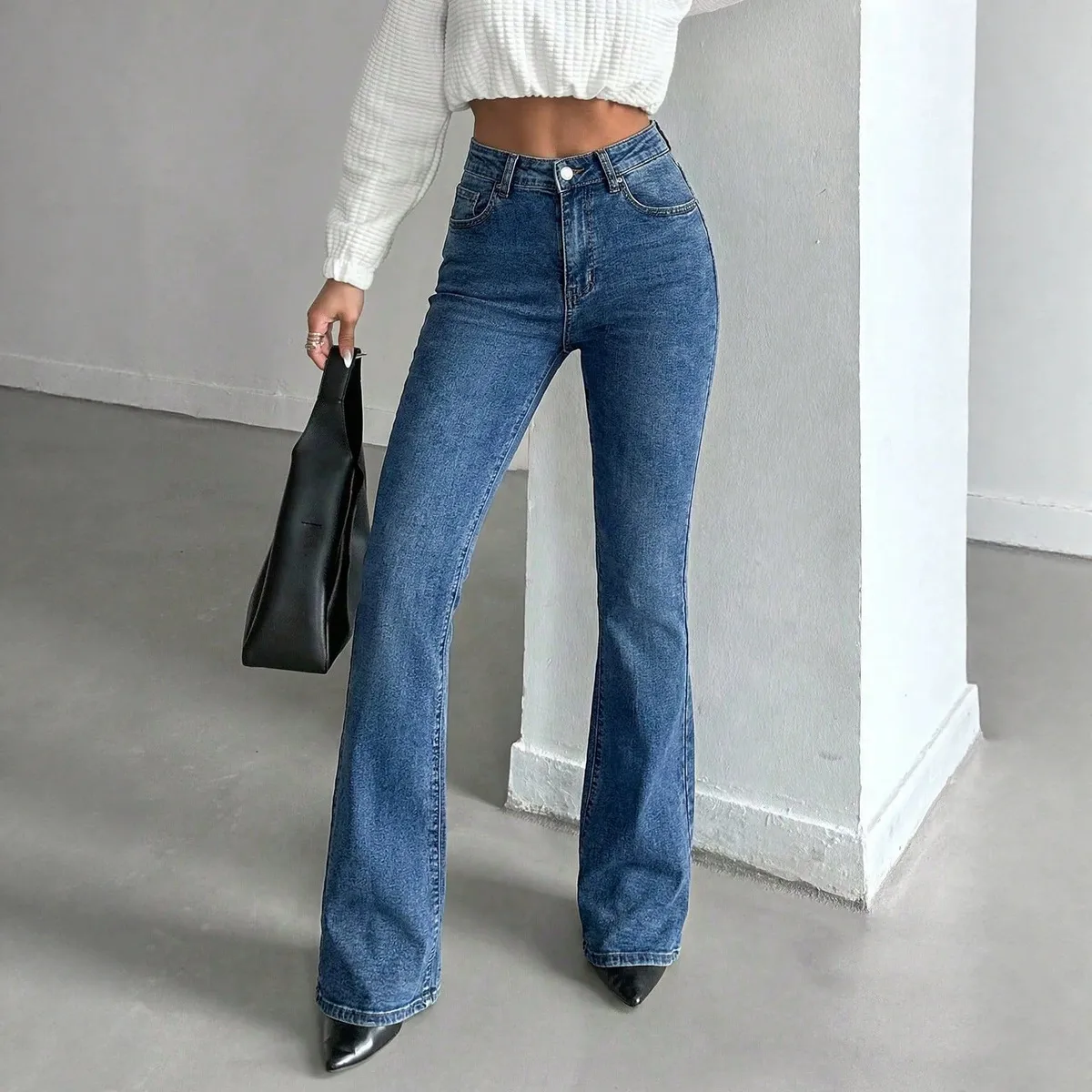 Women Fashion Bootcut Jeans