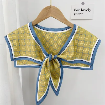 Women Fashion Casual Spring And Autumn Printed Silk Scarf