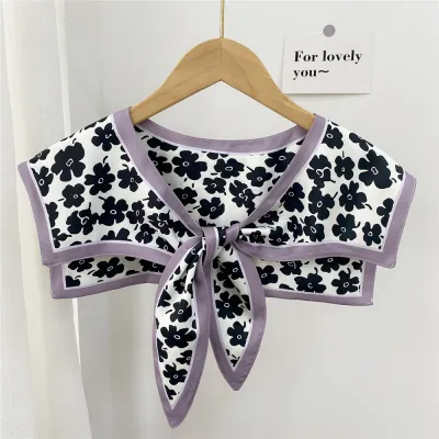 Women Fashion Casual Spring And Autumn Printed Silk Scarf