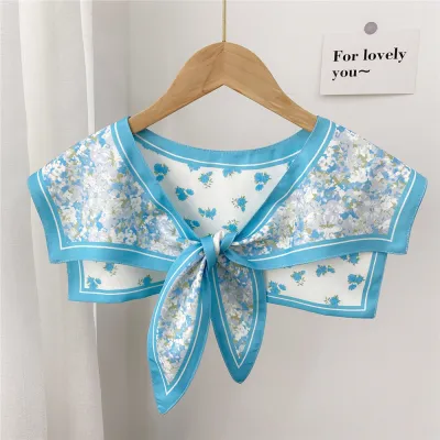Women Fashion Casual Spring And Autumn Printed Silk Scarf
