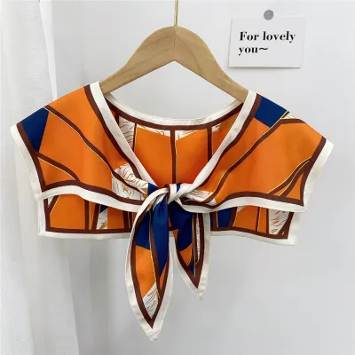 Women Fashion Casual Spring And Autumn Printed Silk Scarf