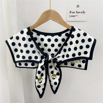 Women Fashion Casual Spring And Autumn Printed Silk Scarf