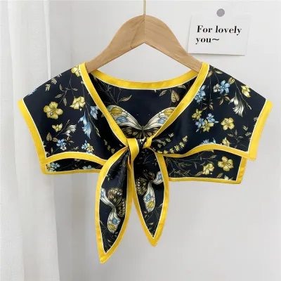 Women Fashion Casual Spring And Autumn Printed Silk Scarf
