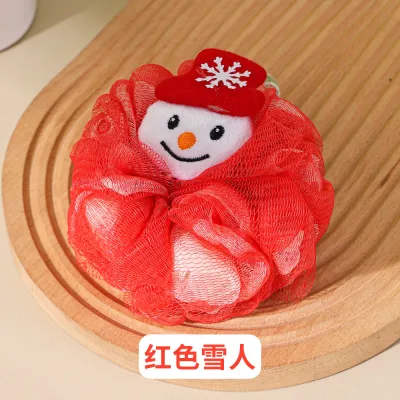 Christmas Soft And Unscattered Bath Flower Ball