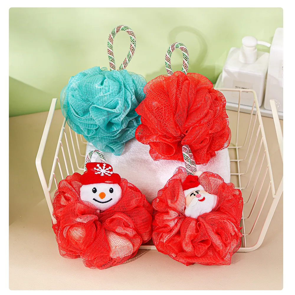 Christmas Soft And Unscattered Bath Flower Ball