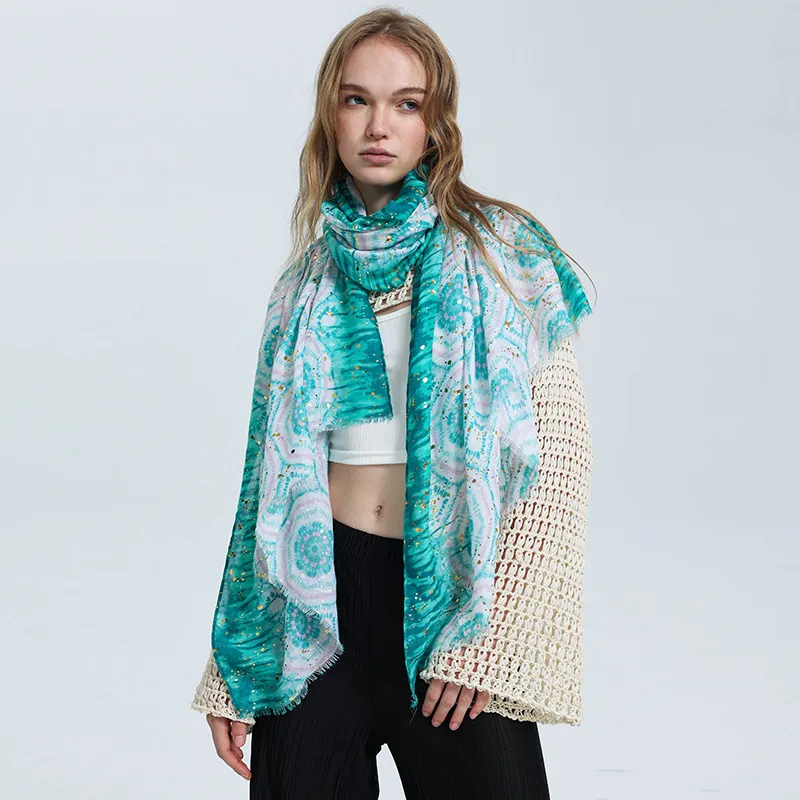 Women Fashion Casual Printed Scarf