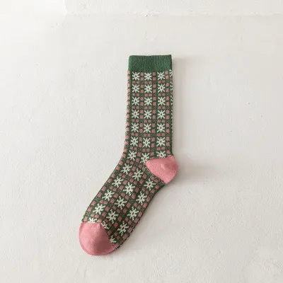 Autumn And Winter Christmas Socks