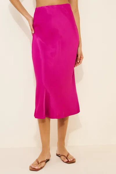 Women Fashion Casual Leopard Printed High Waist Skirt