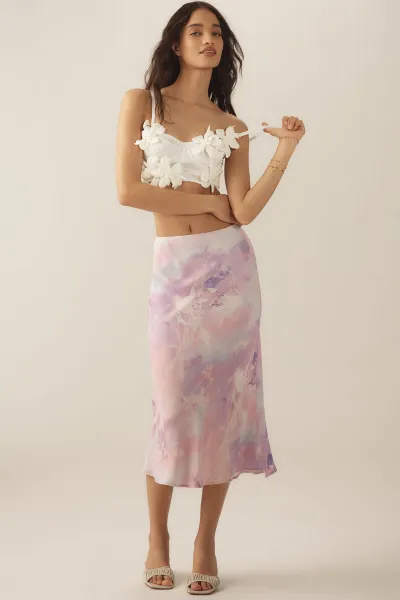 Women Fashion Casual Leopard Printed High Waist Skirt