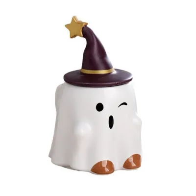 Halloween Magic Ghost Water Ceramic Mug