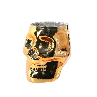 Halloween Fashion Creative Glass Skull Wine Glass