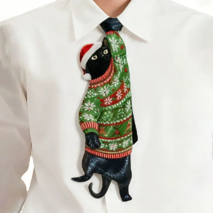 Men Fashion Creative Animal Necktie