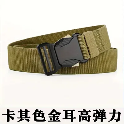 Men'S Fashion Casual Nylon Canvas Multi-Functional Outdoor Belt