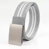Large Bamboo Pattern Gray Silver Buckle