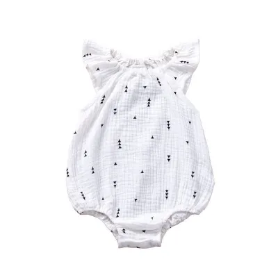 Kids Baby'S Girls Fashion Casual Cactus Printed Cartoon Pattern Bodysuits