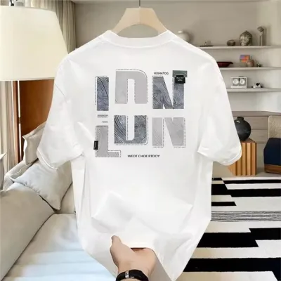 Men'S Fashion Casual Summer Printed Short Sleeve T-Shirt