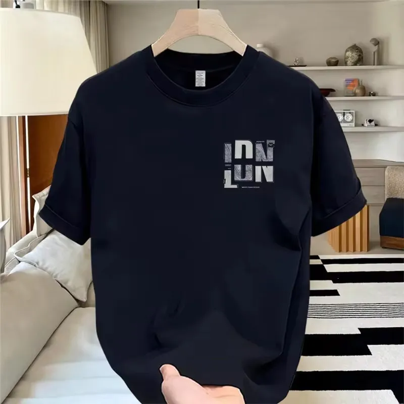 Men'S Fashion Casual Summer Printed Short Sleeve T-Shirt