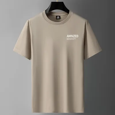 Men'S Fashion Casual Summer Cotton Short-Sleeve T-Shirt