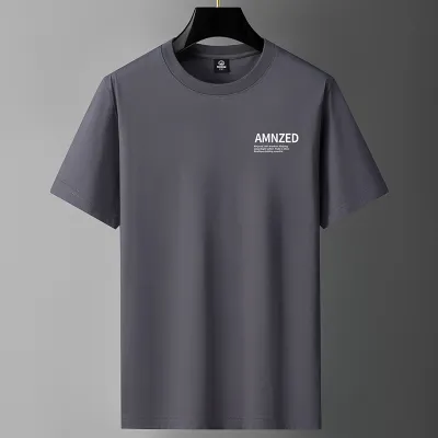 Men'S Fashion Casual Summer Cotton Short-Sleeve T-Shirt