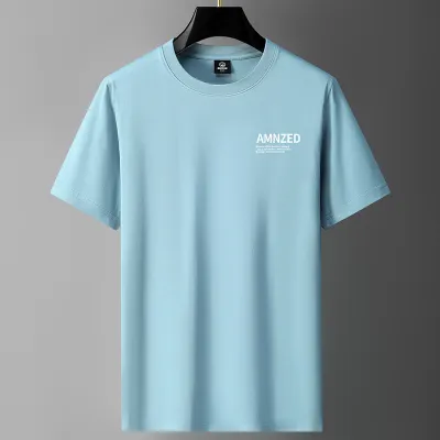Men'S Fashion Casual Summer Cotton Short-Sleeve T-Shirt
