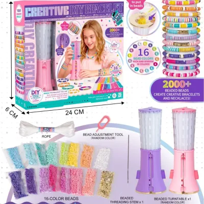 Diy Accessories Children Beading Machine Set