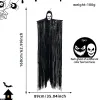 Black Tassel Panic Face Ghost