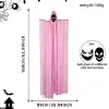 Pink Tassel Panic Face Ghost