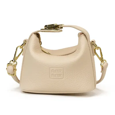 Vintage Solid Color Clouds Mini Crossbody Bag