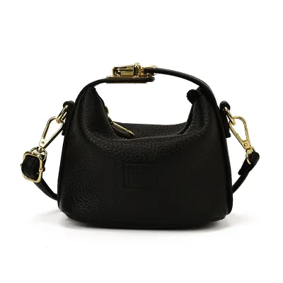 Vintage Solid Color Clouds Mini Crossbody Bag