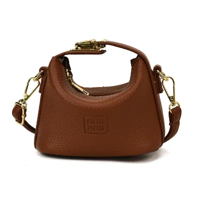Vintage Solid Color Clouds Mini Crossbody Bag