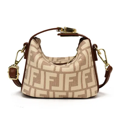 Vintage Solid Color Clouds Mini Crossbody Bag