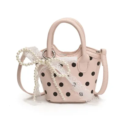 Fashion Polo Dot Print Mini Crossbody Bag