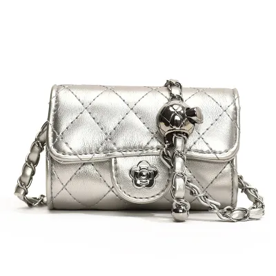 Fashion Chain Embroidery Mini Messenger Bag