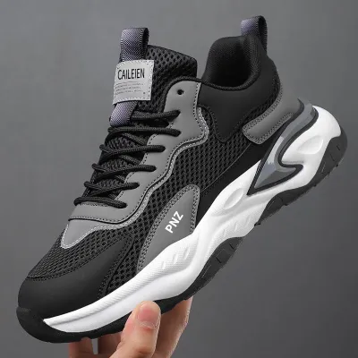 Men'S Fashion Casual Spring Breathable Mesh Sneakers
