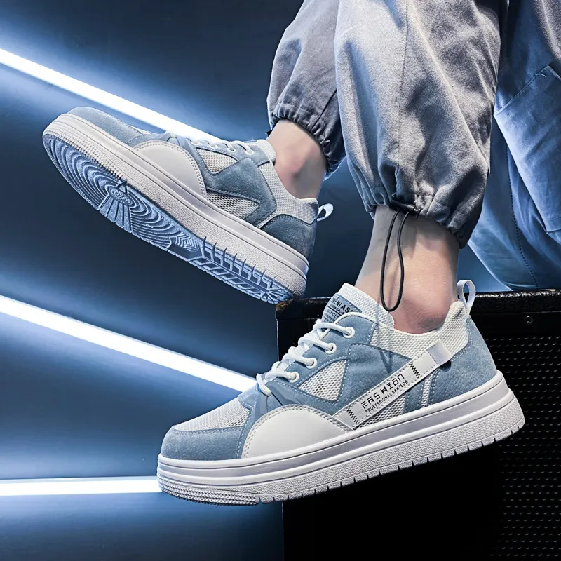 Men'S Fashion Casual Autumn Breathable Lace-Up Sneakers