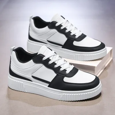 Men'S Fashion Casual Spring Breathable Flat Lace-Up Sneakers