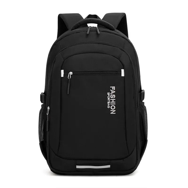 Men'S Fashion Fashion Simple Solid Color Large Capacity Backpack