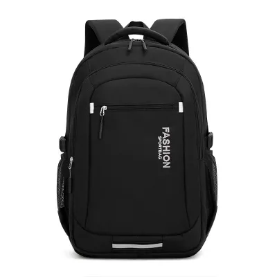 Men'S Fashion Fashion Simple Solid Color Large Capacity Backpack
