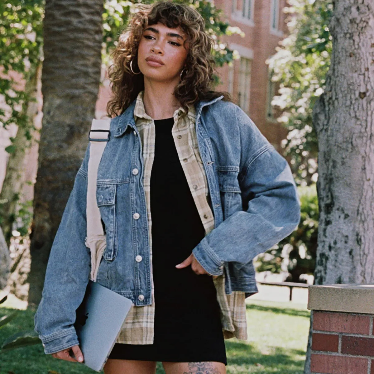 Women Retro Loose Denim Jacket