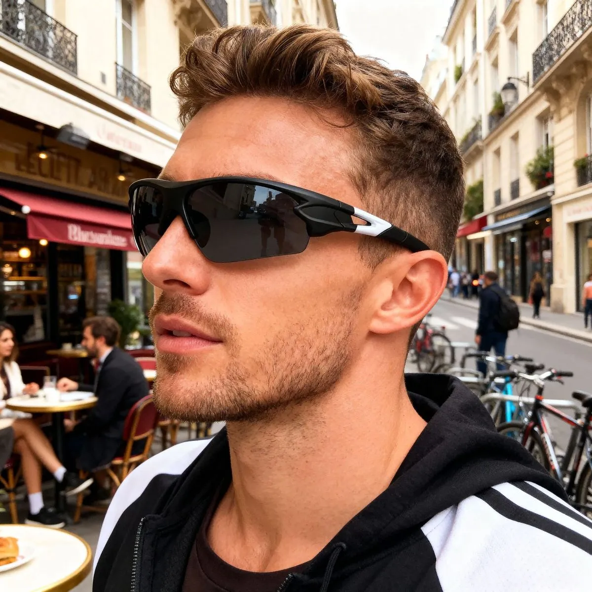 Men Fashion Casual Outdoor Sports And Cycling Uv-Protective Sunglasses