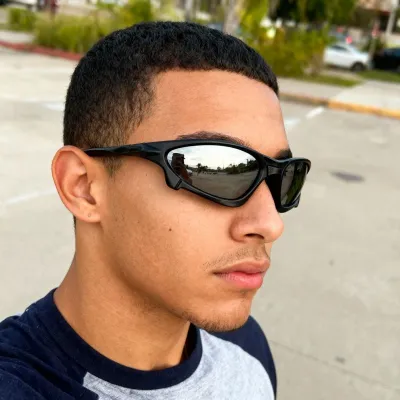 MenS Fashion Outdoor Riding Sports Glasses Uv-Resistant Sunglasses