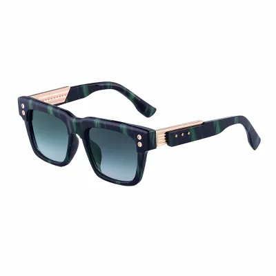 Men'S Fashion Steampunk Large Sqaure Sunglasses