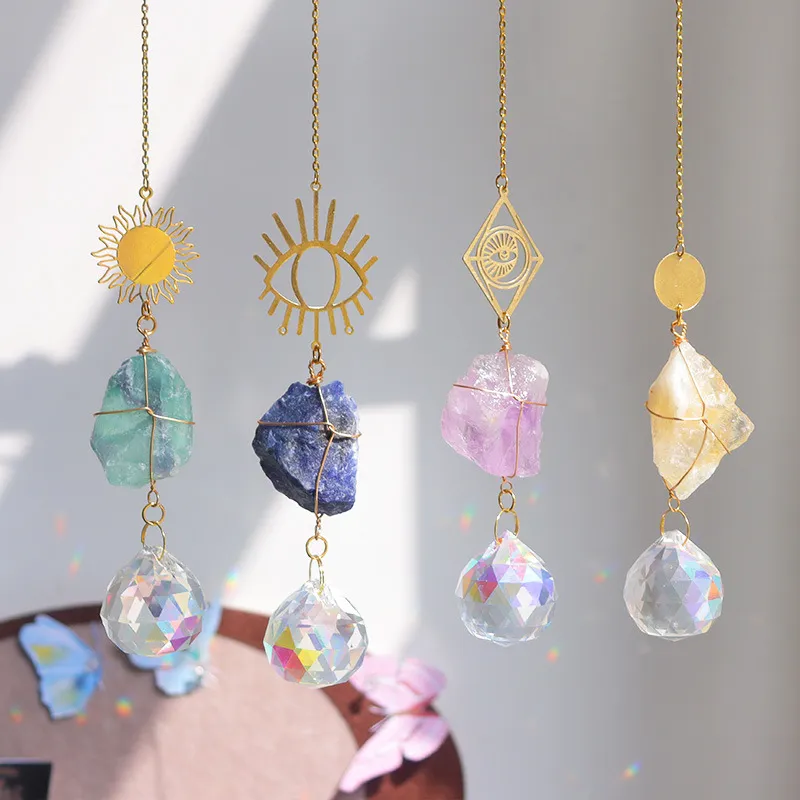 Crystal Hanging Ornament Sun Catcher Home Decoration