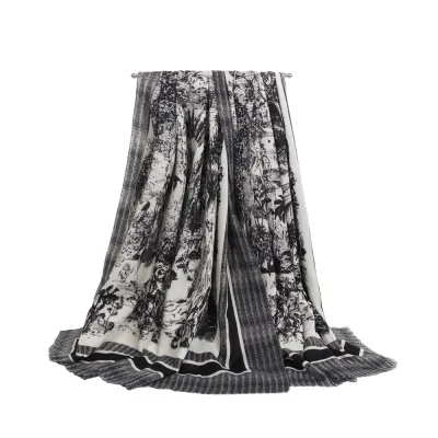 Autumn And Winter Fashion Printed Scarf