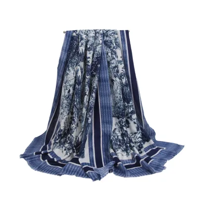 Autumn And Winter Fashion Printed Scarf