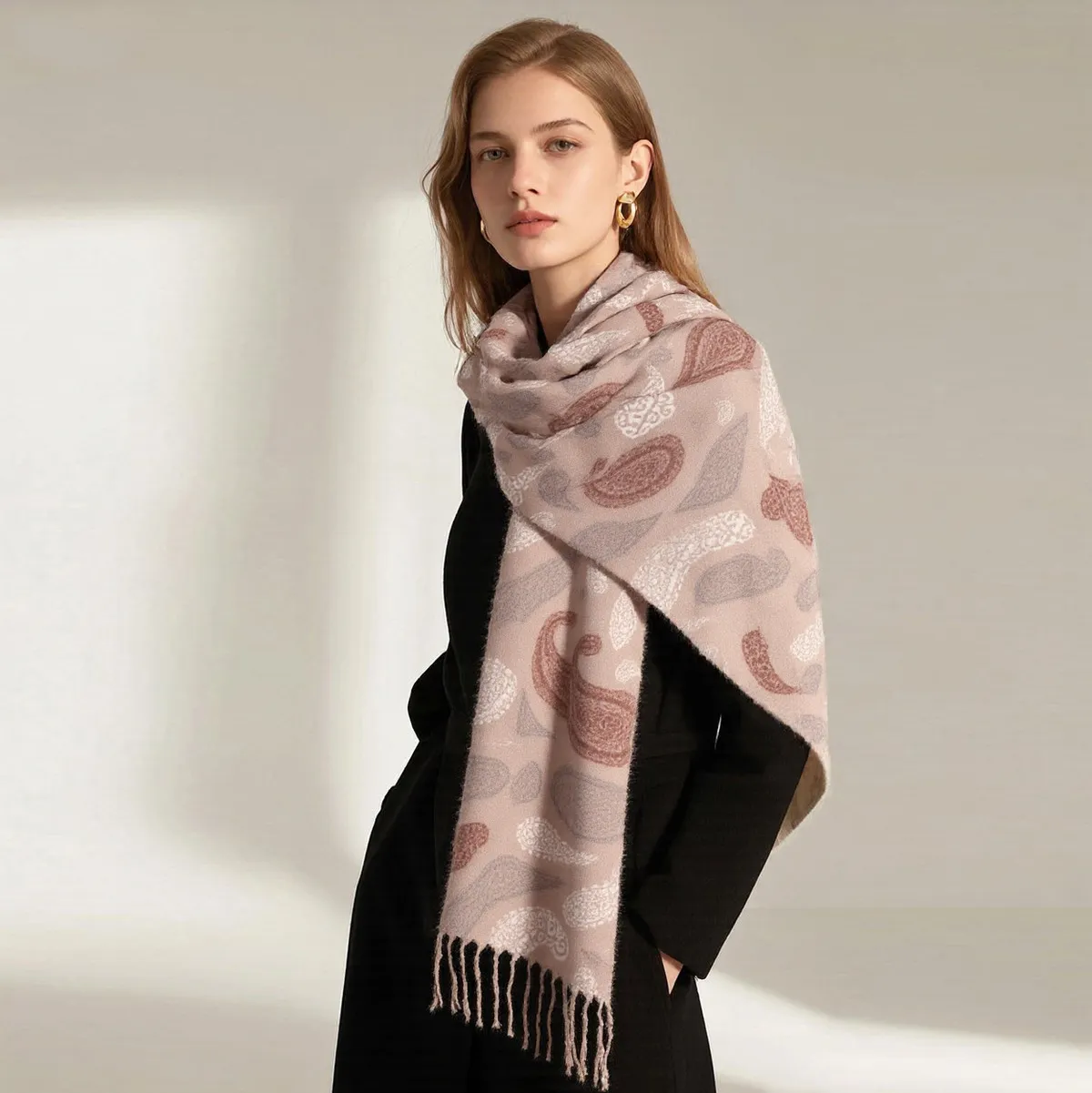 Autumn And Winter Fashion Imitation Cashmere Scarf