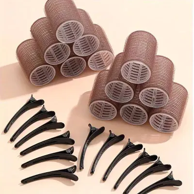 Plastic Self-Adhesive Magic Curly Hair Accessories