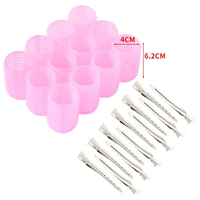 Plastic Self-Adhesive Magic Curly Hair Accessories