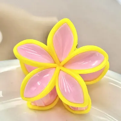 Multicolor Contrast Color Egg Flower Clamp
